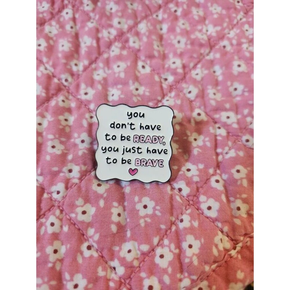 Cute enamel metal pin brooch